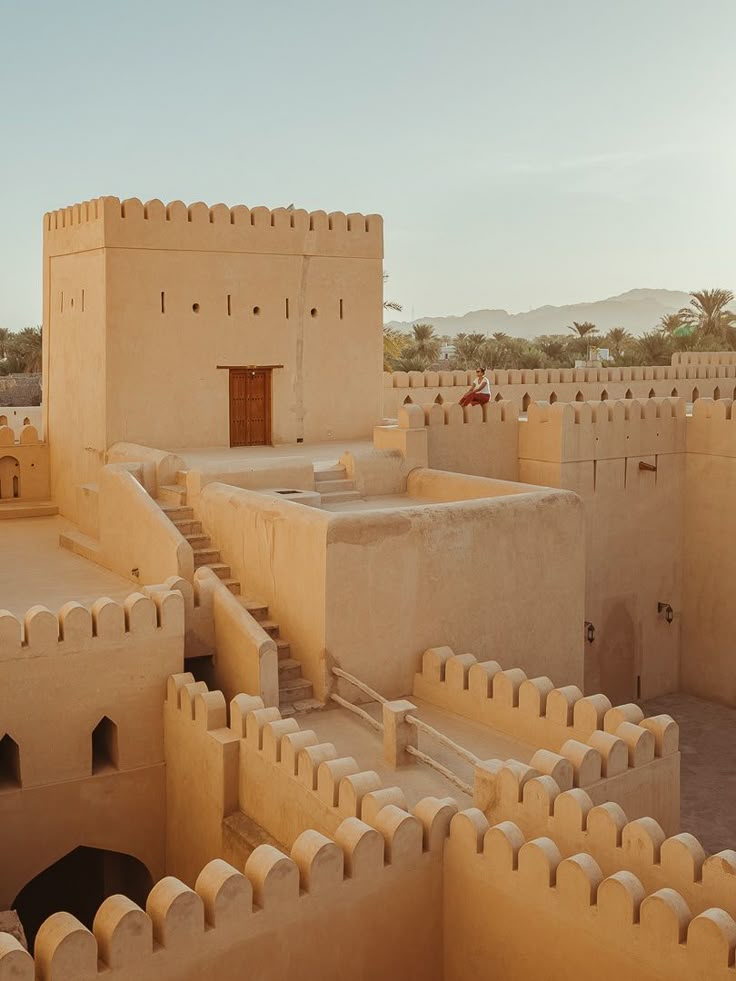 View of Nizwa fort Oman