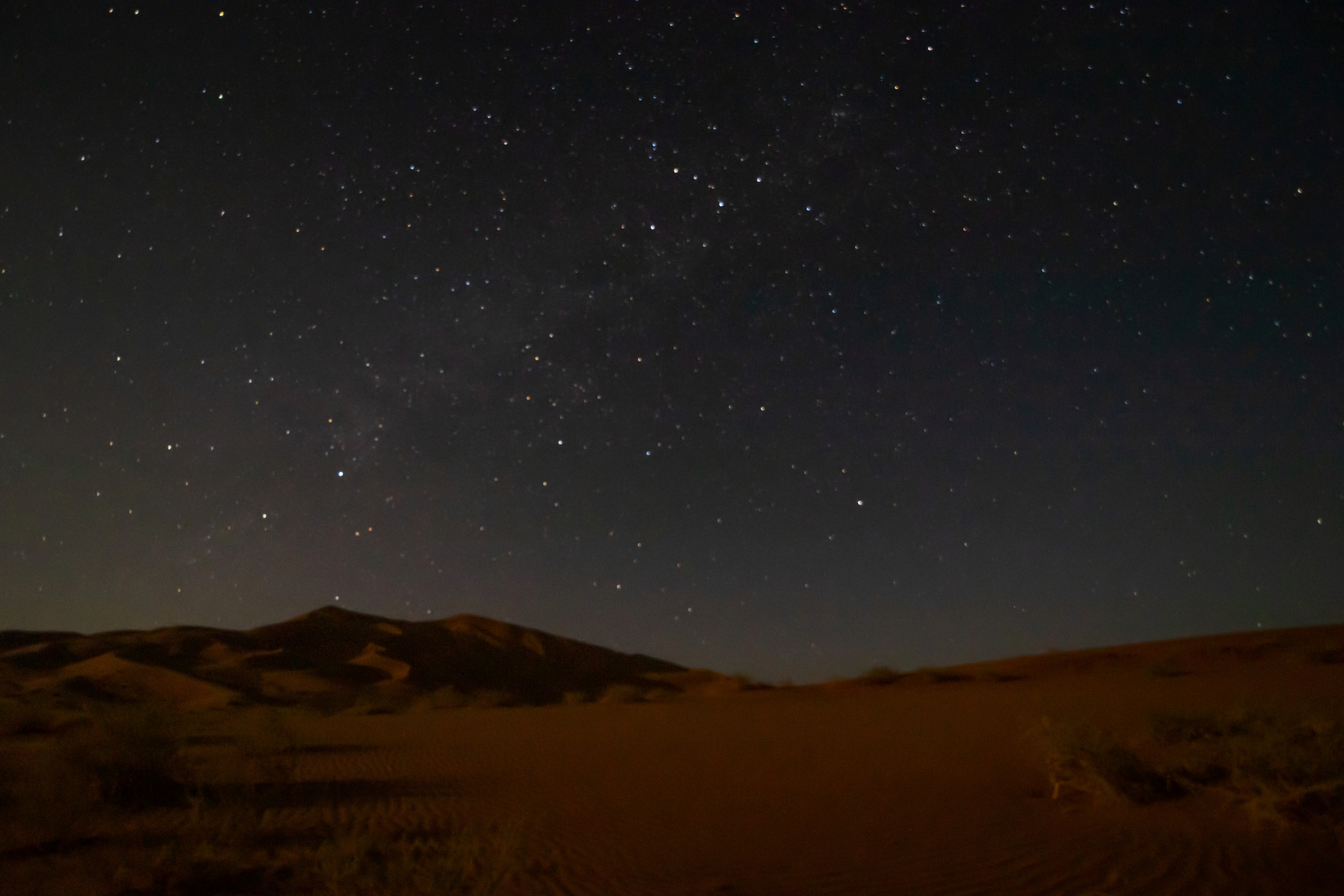 Amazing views of the Sahara desert