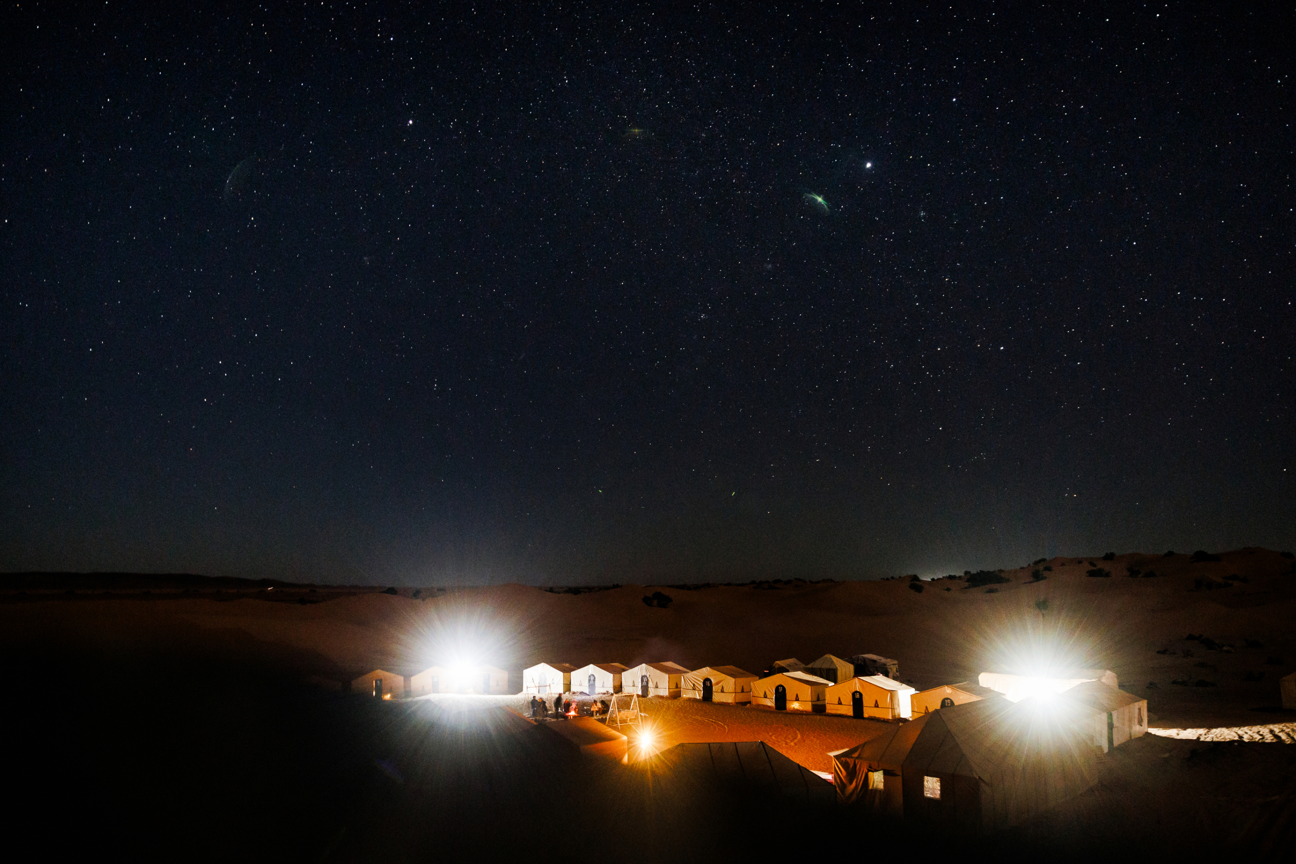 Desert camp experience