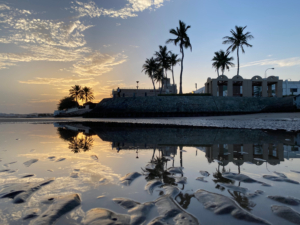Beautiful Qurum Beach Muscat